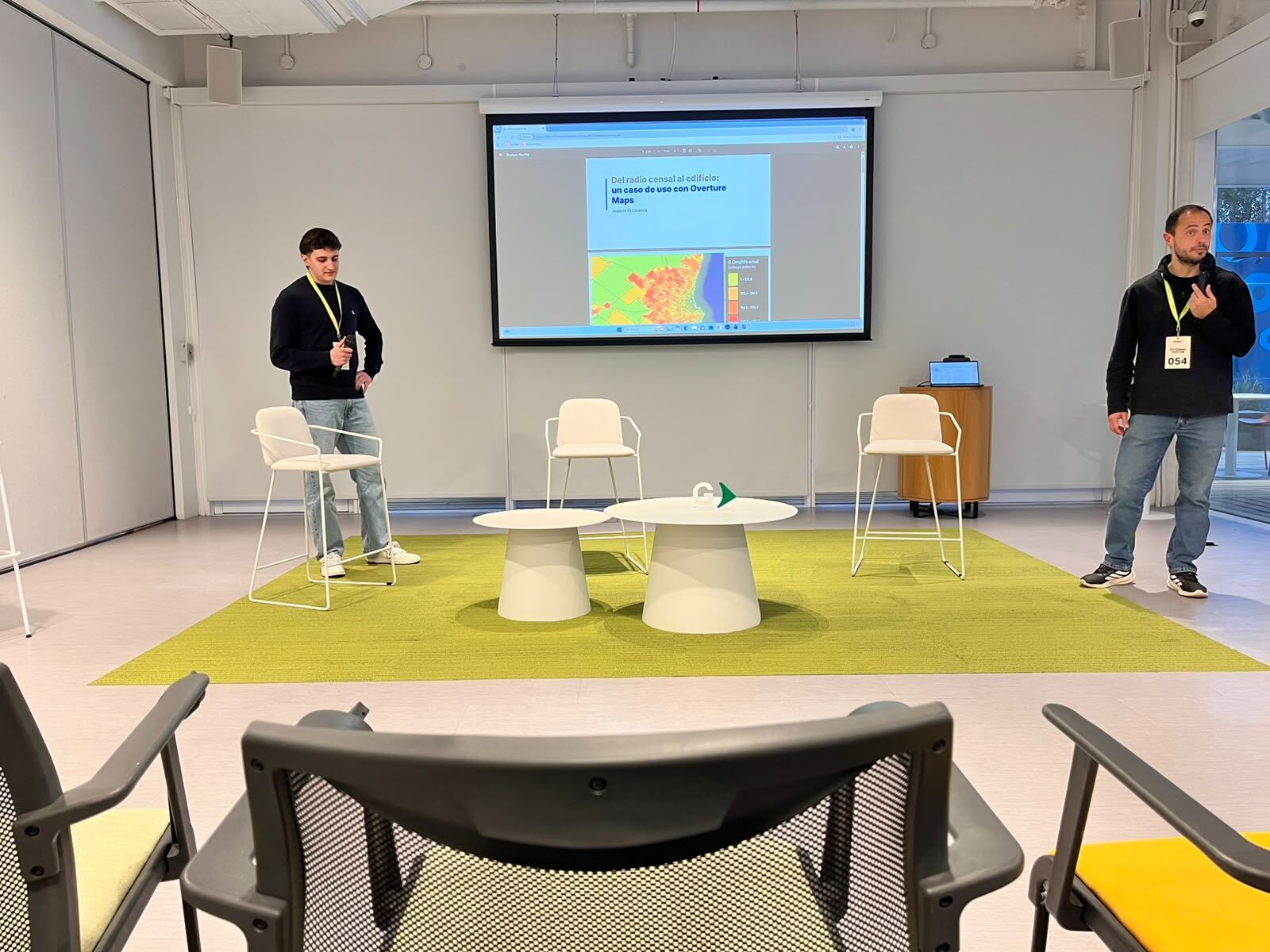 Presentación de un caso de uso de Overture Maps